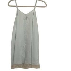 Vintage Fischer 60’s silky soft satin teddy romper with lace